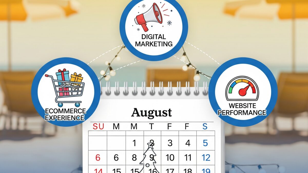 Web developer preparing a website for holiday sales and seasonal updates at IT WebSmith Inc.