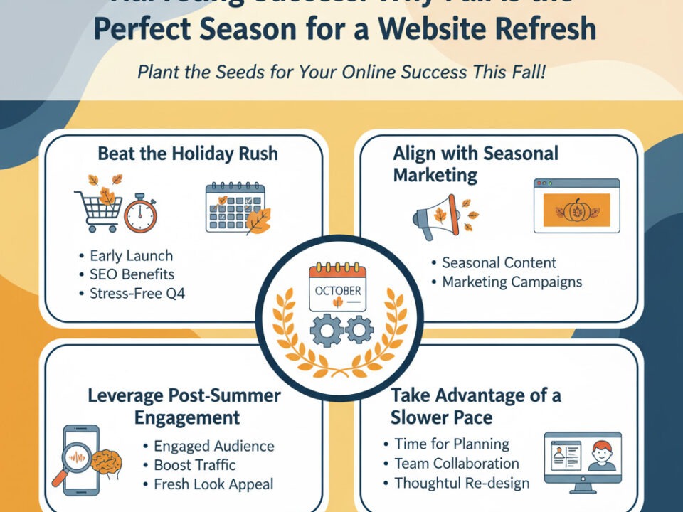 IT WebSmith Inc. website refresh project showcasing modern design and improved user experience