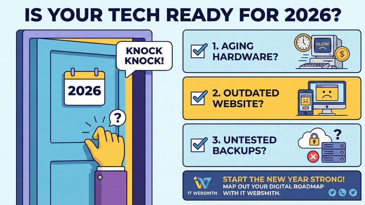 IT WebSmith Inc branding and digital technology solutions for 2026