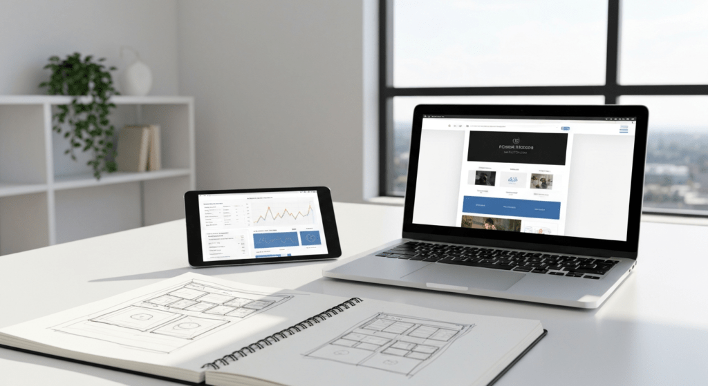 Custom website solutions demonstrating tailored web development for a unique online presence. Custom website solutions demonstrating tailored web development for a unique online presence.