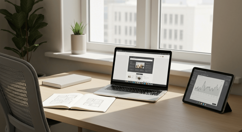 Custom website solutions demonstrating tailored web development for a unique online presence. Custom website solutions demonstrating tailored web development for a unique online presence.