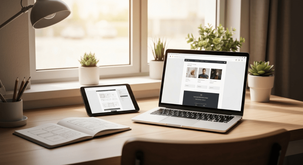 Custom website solutions demonstrating tailored web development for a unique online presence. Custom website solutions demonstrating tailored web development for a unique online presence.