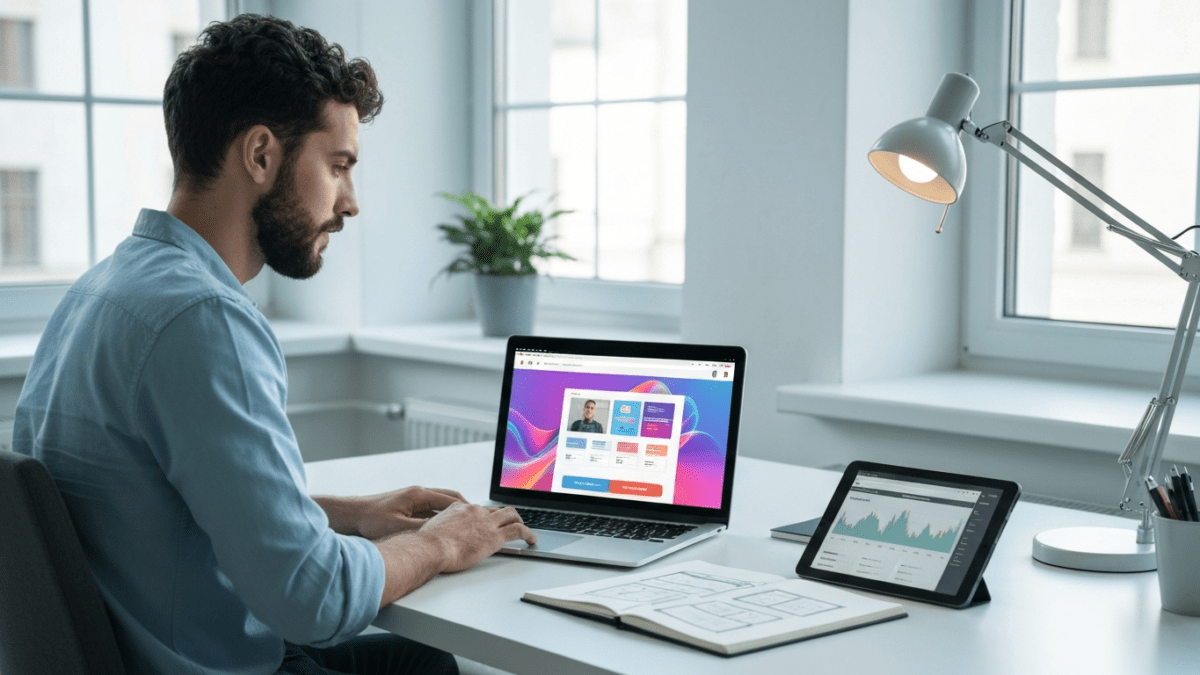 Custom website solutions demonstrating tailored web development for a unique online presence.